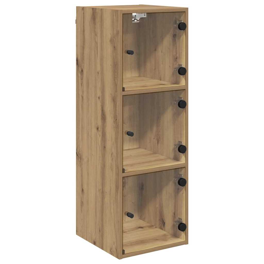 Wall Cabinet Artisan Oak 35 x 37 x 102 cm Engineered Wood