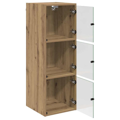 Wall Cabinet Artisan Oak 35 x 37 x 102 cm Engineered Wood