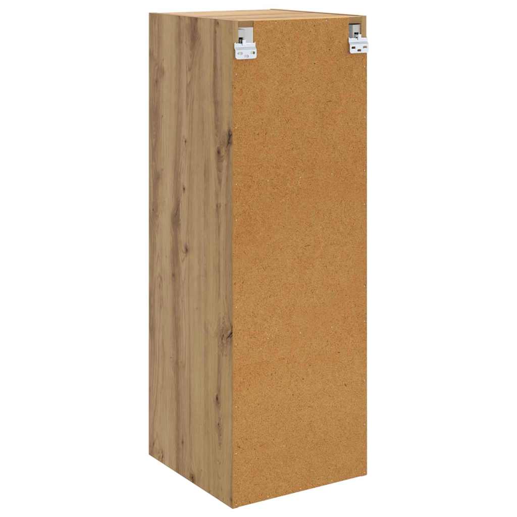 Wall Cabinet Artisan Oak 35 x 37 x 102 cm Engineered Wood