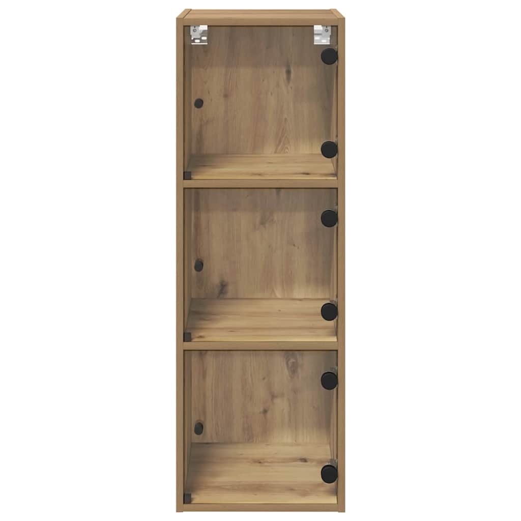 Wall Cabinet Artisan Oak 35 x 37 x 102 cm Engineered Wood