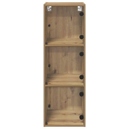 Wall Cabinet Artisan Oak 35 x 37 x 102 cm Engineered Wood