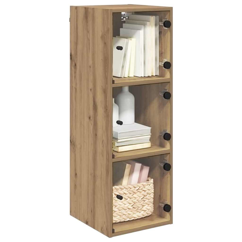 Wall Cabinet Artisan Oak 35 x 37 x 102 cm Engineered Wood