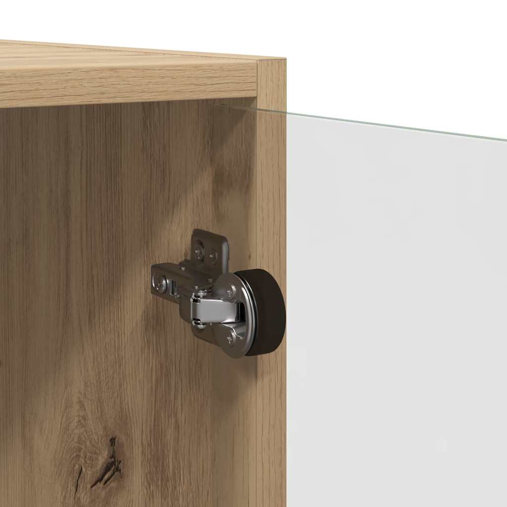 Wall Cabinet Artisan Oak 68 x 37 x 68.5 cm Engineered Wood