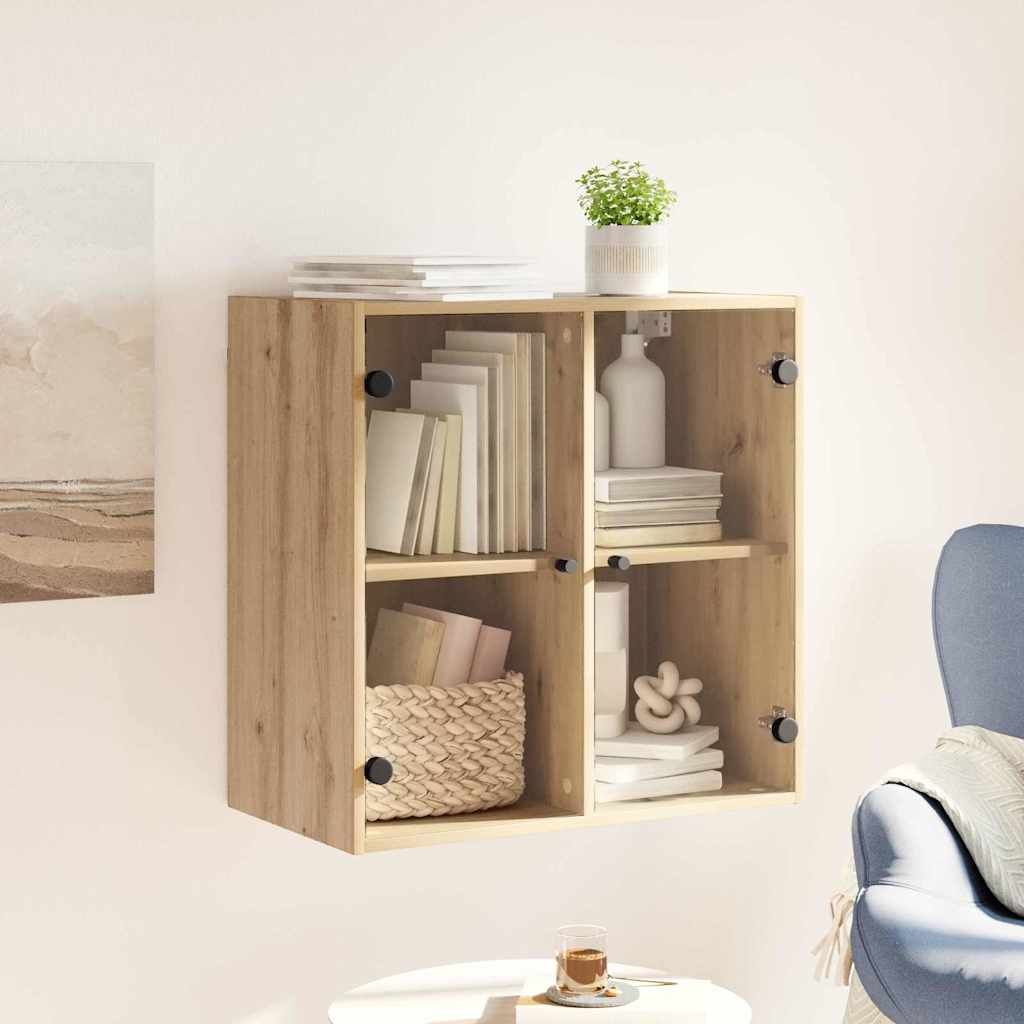Wall Cabinet Artisan Oak 68 x 37 x 68.5 cm Engineered Wood