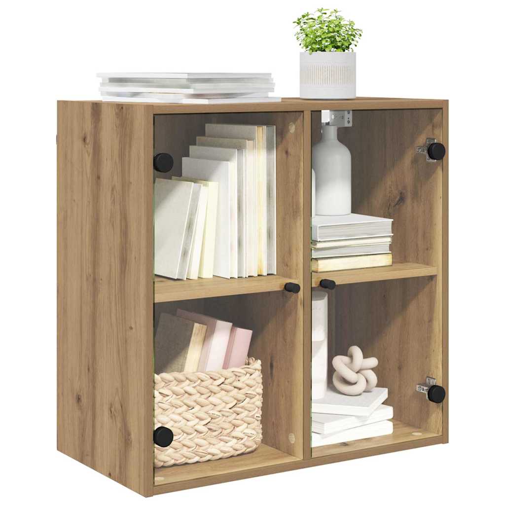 Wall Cabinet Artisan Oak 68 x 37 x 68.5 cm Engineered Wood