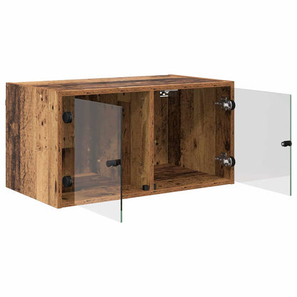 Wall Cabinets 2 pcs Old Wood 68 x 37 x 35 cm Engineered Wood