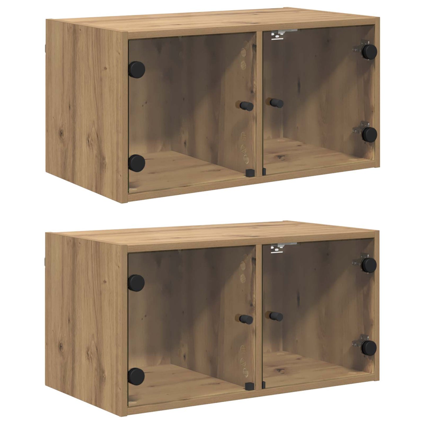 Wall Cabinets 2 pcs Artisan Oak 68 x 37 x 35 cm Engineered Wood