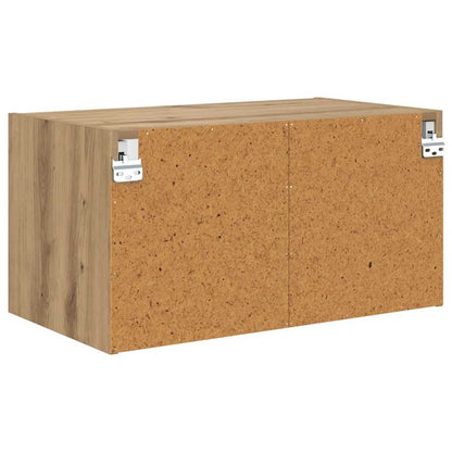 Wall Cabinets 2 pcs 68 x 37 x 35 cm Engineered Wood Artisan Oak