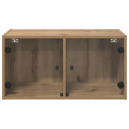 Wall Cabinets 2 pcs 68 x 37 x 35 cm Engineered Wood Artisan Oak