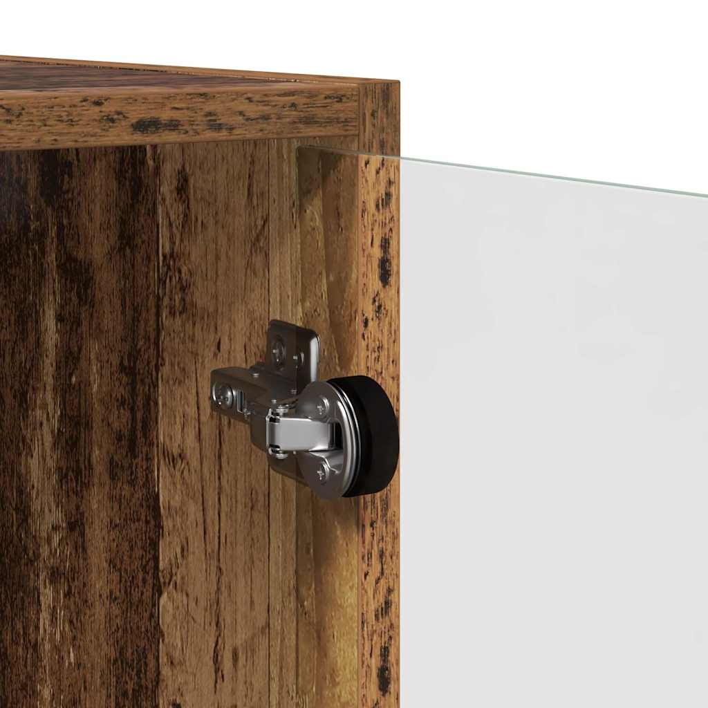 Wall Cabinet Old Wood 102 x 37 x 35 cm Engineered Wood