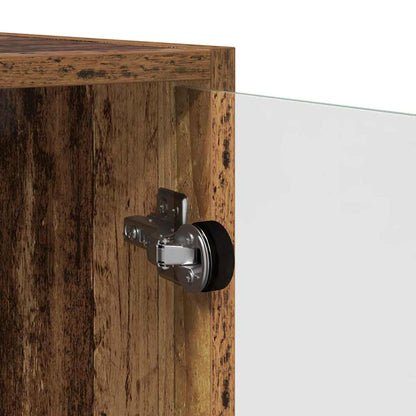 Wall Cabinet Old Wood 102 x 37 x 35 cm Engineered Wood