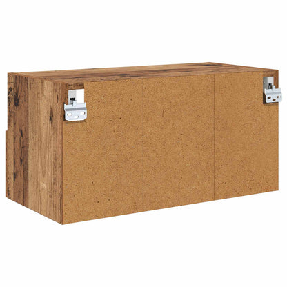 TV Wall Cabinets 2 pcs Old Wood 60 x 30 x 30 cm Engineered Wood
