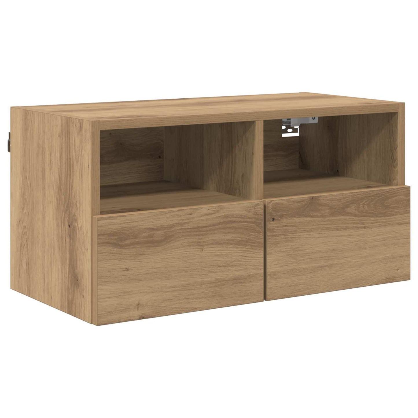 TV Wall Cabinet Artisan Oak 60 x 30 x 30 cm Engineered Wood