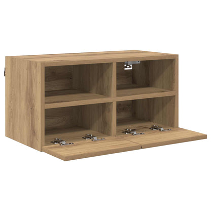 TV Wall Cabinet Artisan Oak 60 x 30 x 30 cm Engineered Wood