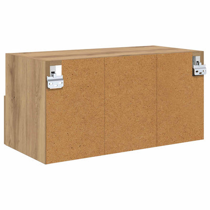 TV Wall Cabinets Wall-mounted 2 pcs Artisan Oak 60 x 30 x 30 cm