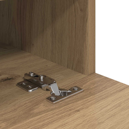 TV Wall Cabinet 80 x 30 x 30 cm Artisan Oak Engineered Wood