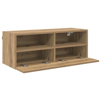 TV Wall Cabinet 80 x 30 x 30 cm Artisan Oak Engineered Wood