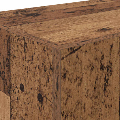 TV Wall Cabinet Old Wood 40.5x30x40cm Engineered Wood