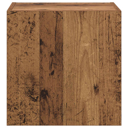 TV Wall Cabinet Old Wood 40.5x30x40cm Engineered Wood