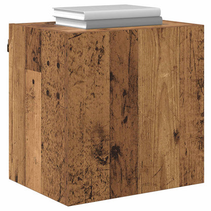 TV Wall Cabinet Old Wood 40.5x30x40cm Engineered Wood