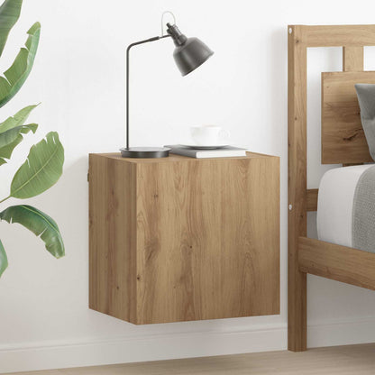 TV Wall Cabinet Artisan Oak 40.5x30x40cm Engineered Wood