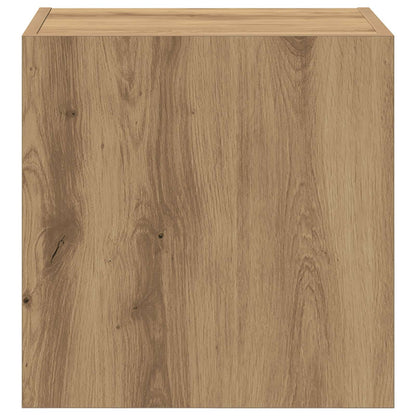 TV Wall Cabinet Artisan Oak 40.5x30x40cm Engineered Wood