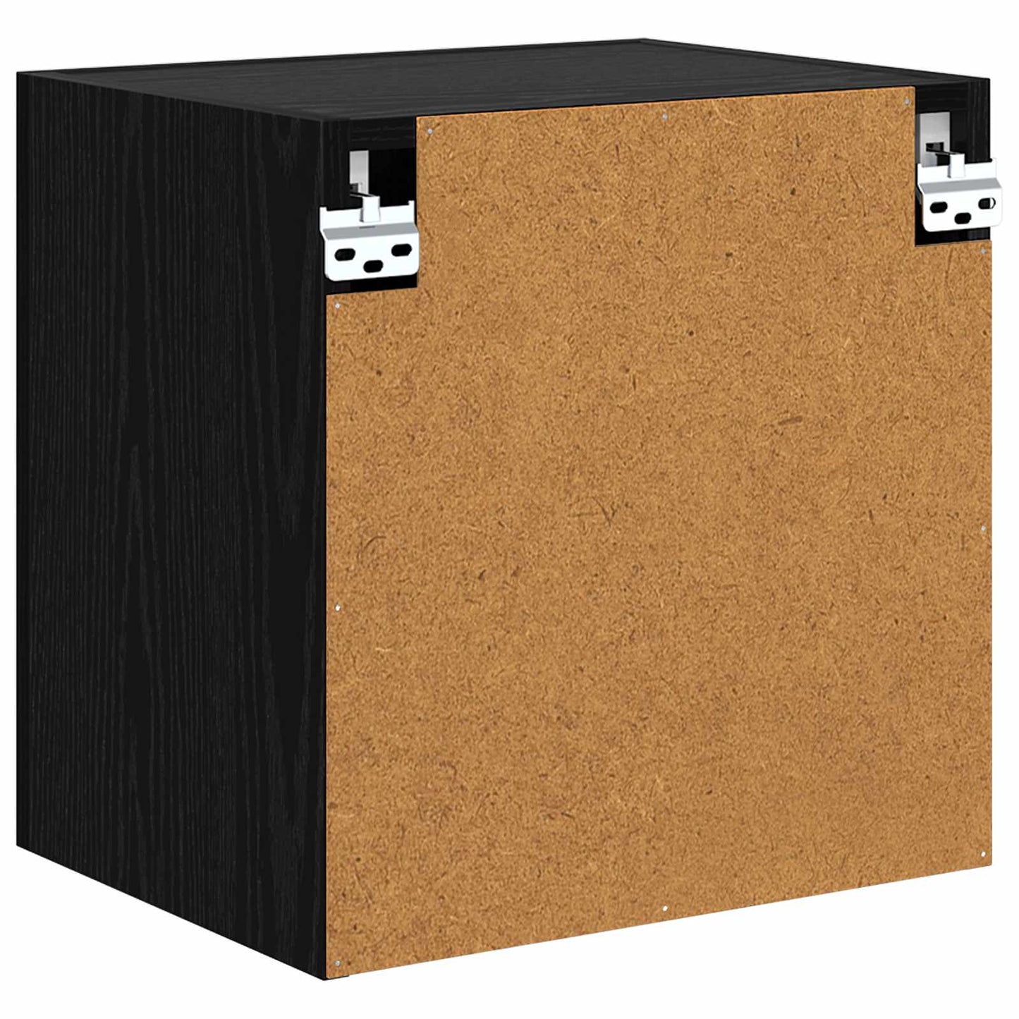 TV Wall Cabinet Black Oak 40.5x30x40cm Engineered Wood