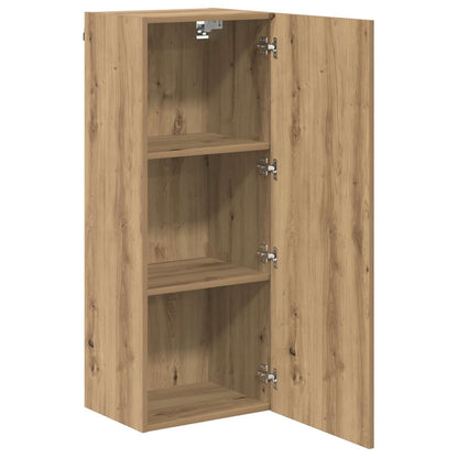TV Wall Cabinet Artisan Oak 40.5 x 30 x 102 cm Engineered Wood