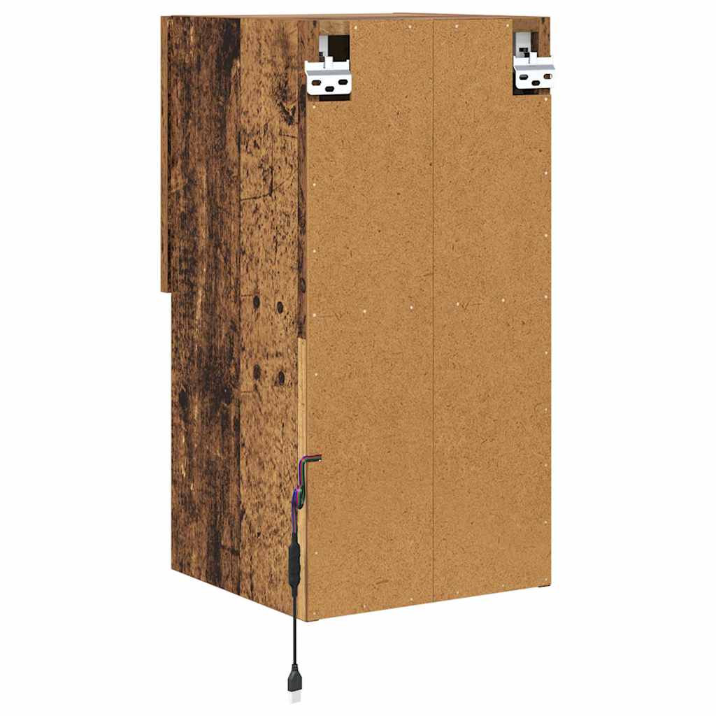 Wall-mounted TV Cabinets 2 pcs Old Wood 30.5 x 30 x 60 cm