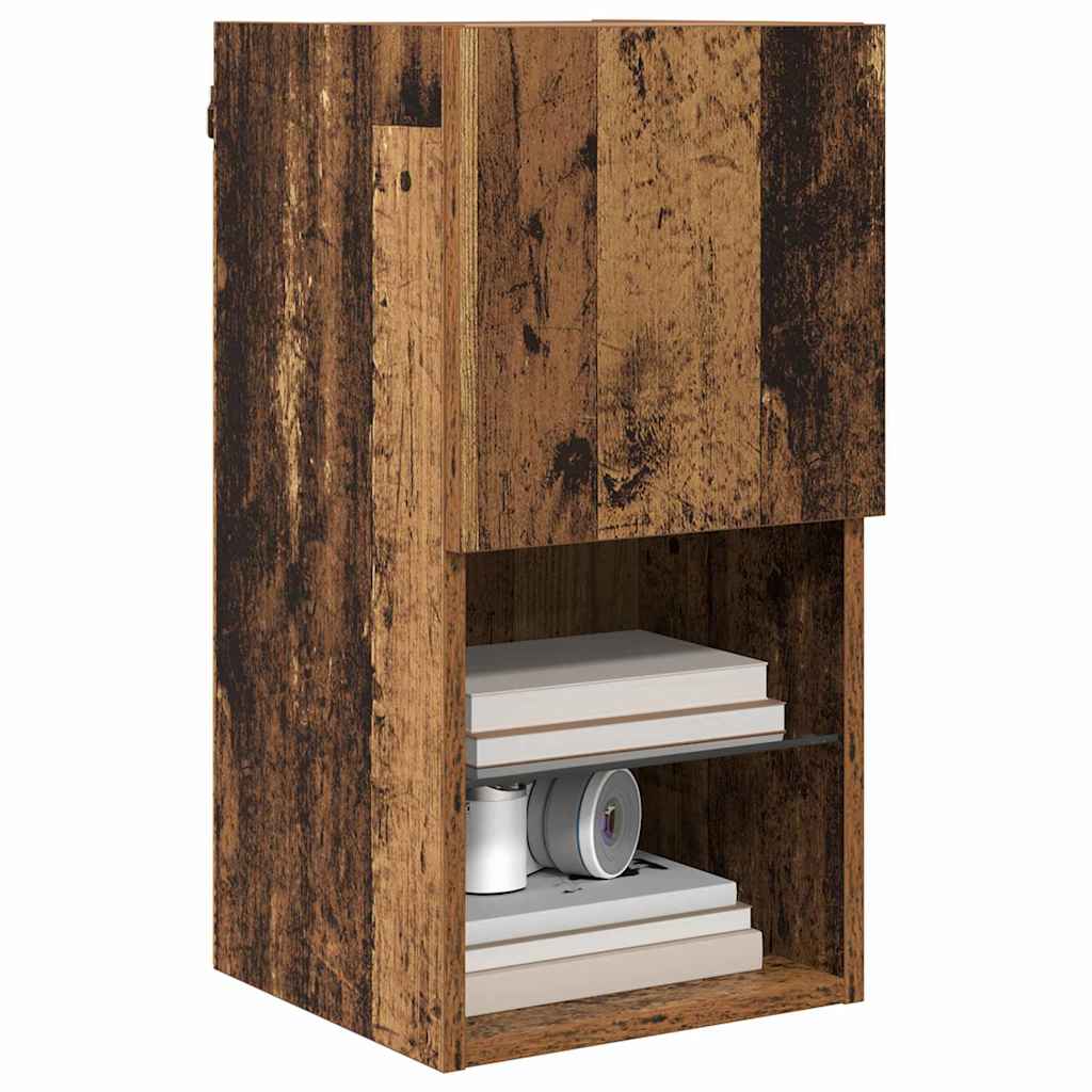 Wall-mounted TV Cabinets 2 pcs Old Wood 30.5 x 30 x 60 cm