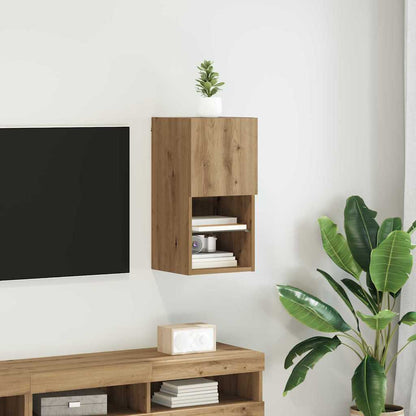 Wall-mounted TV Cabinet Artisan Oak 30.5 x 30 x 60 cm