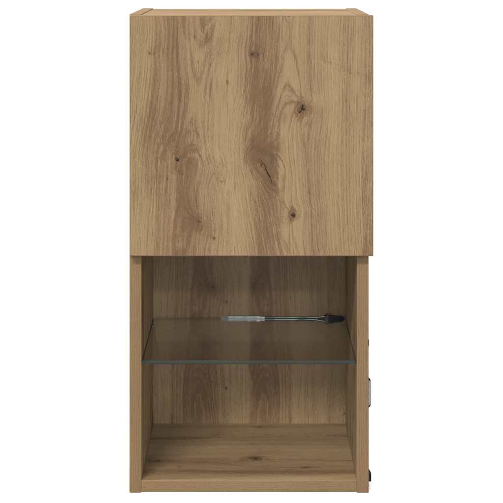 Wall-mounted TV Cabinet Artisan Oak 30.5 x 30 x 60 cm