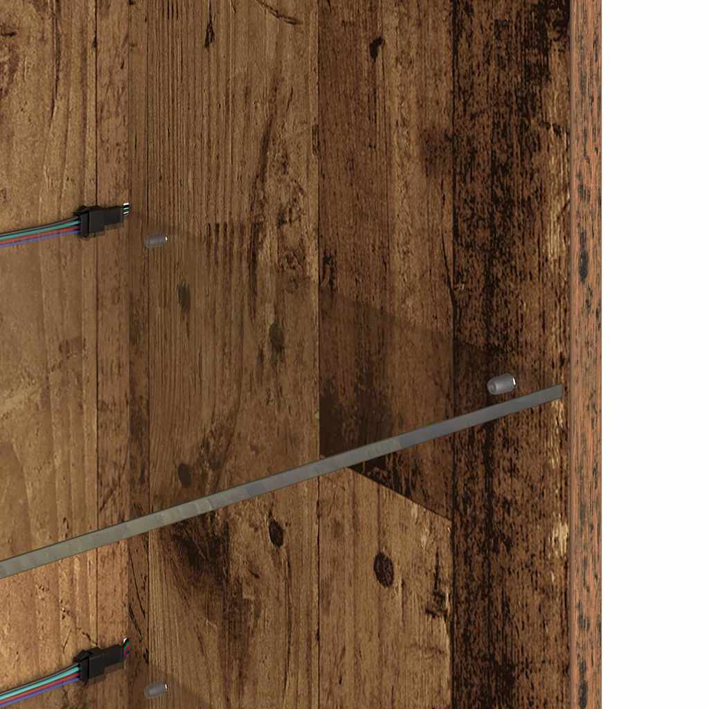 Wall-mounted TV Cabinets 2 pcs Old Wood 30.5 x 30 x 90 cm