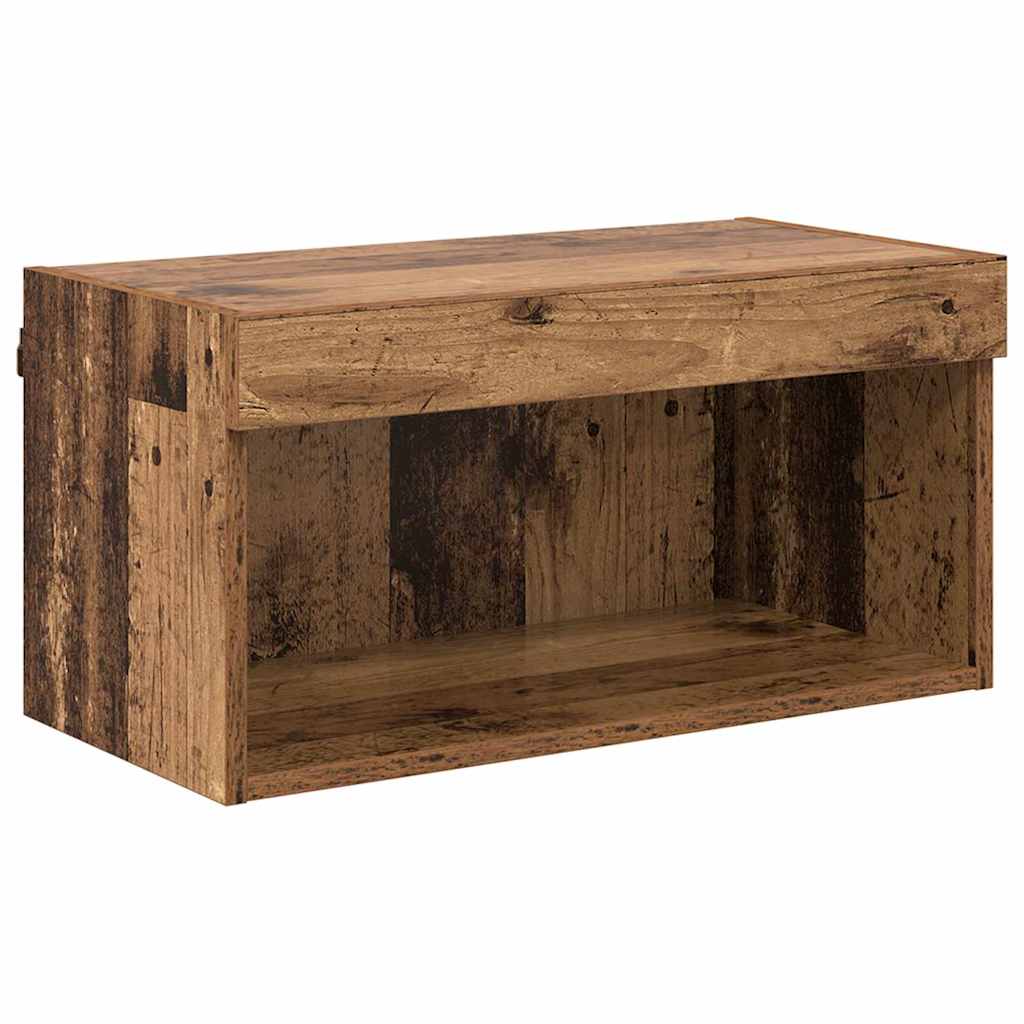 TV Cabinet Set Old Wood 60 x 30 x 30 cm Engineered Wood