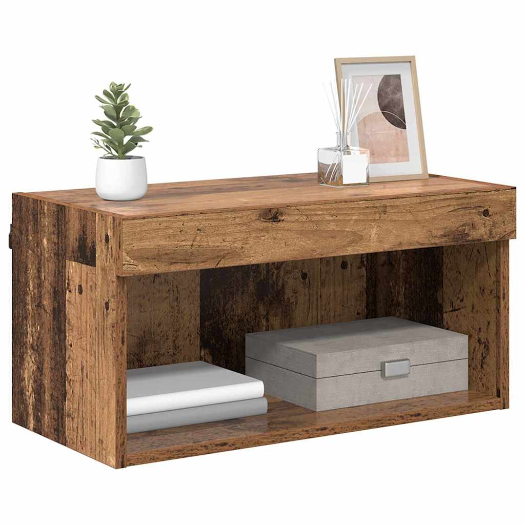 TV Cabinet Set Old Wood 60 x 30 x 30 cm Engineered Wood