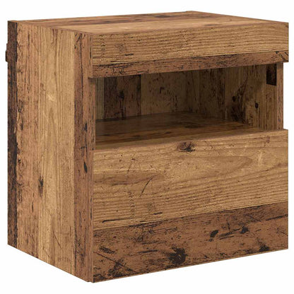 TV Wall Cabinet Old Wood 40 x 30 x 40 cm Engineered Wood