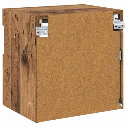 TV Wall Cabinet Old Wood 40 x 30 x 40 cm Engineered Wood
