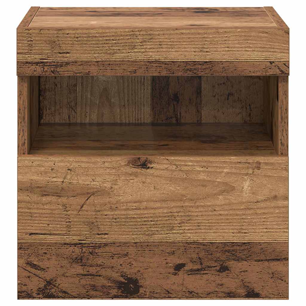 TV Wall Cabinet Old Wood 40 x 30 x 40 cm Engineered Wood