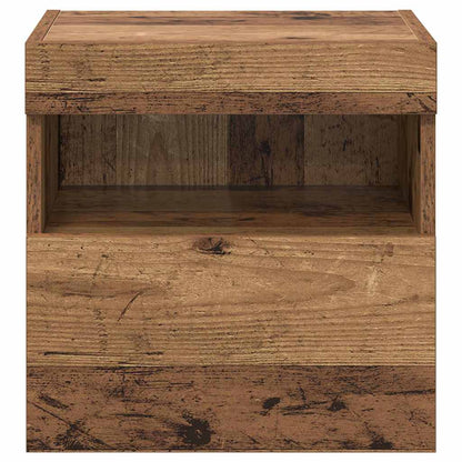 TV Wall Cabinets 2 pcs Old Wood 40 x 30 x 40 cm Engineered Wood