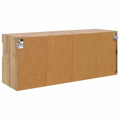 TV Wall Cabinet Artisan Oak 100 x 30 x 40 cm Engineered Wood
