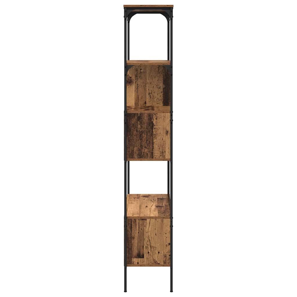 Bookcase Old Wood 76 x 33 x 188.5 cm Engineered Wood