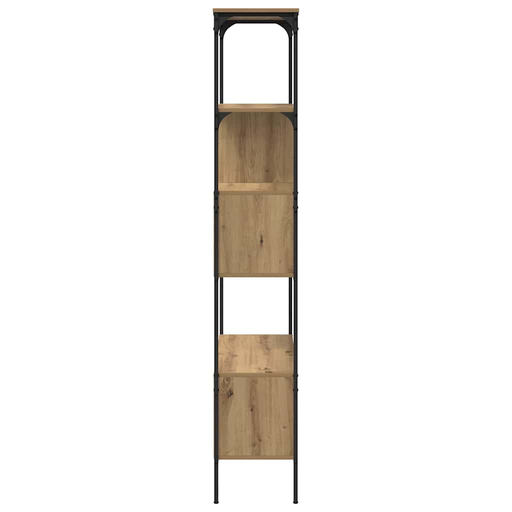 Bookcase Artisan Oak 76 x 33 x 188.5 cm Engineered Wood