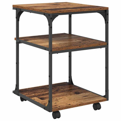 Printer Stand Old Wood 43 x 48 x 64 cm Engineered Wood