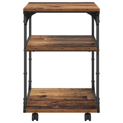 Printer Stand Old Wood 43 x 48 x 64 cm Engineered Wood