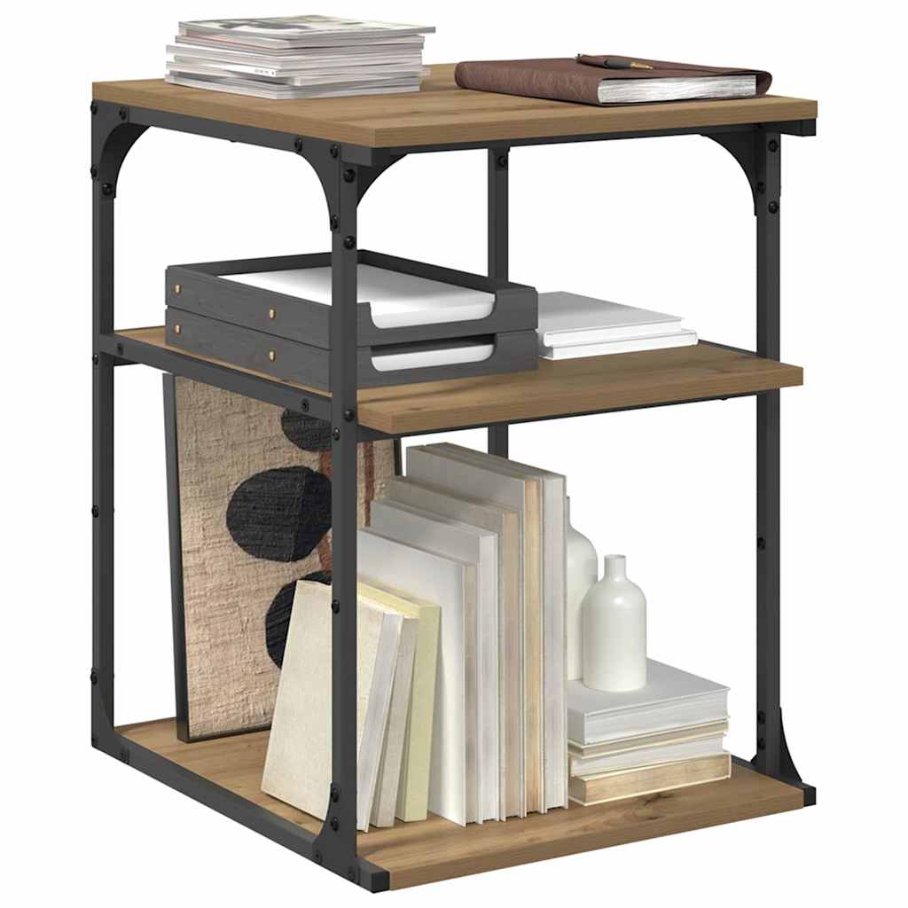 Printer Stand Artisan Oak 43 x 48 x 64 cm Engineered Wood