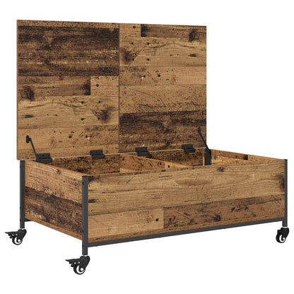 Coffee Table Old Wood 91 x 55 x 32 cm Engineered Wood