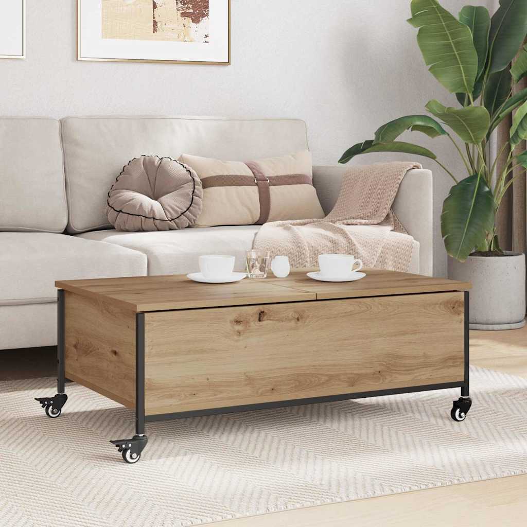 Coffee Table Artisan Oak 91 x 55 x 32 cm Engineered Wood