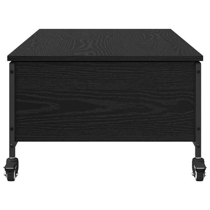 Coffee Table Black Oak 91 x 55 x 32 cm Engineered Wood