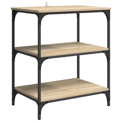 Kitchen Trolley Sonoma Oak 60 x 41 x 76 cm Engineered Wood