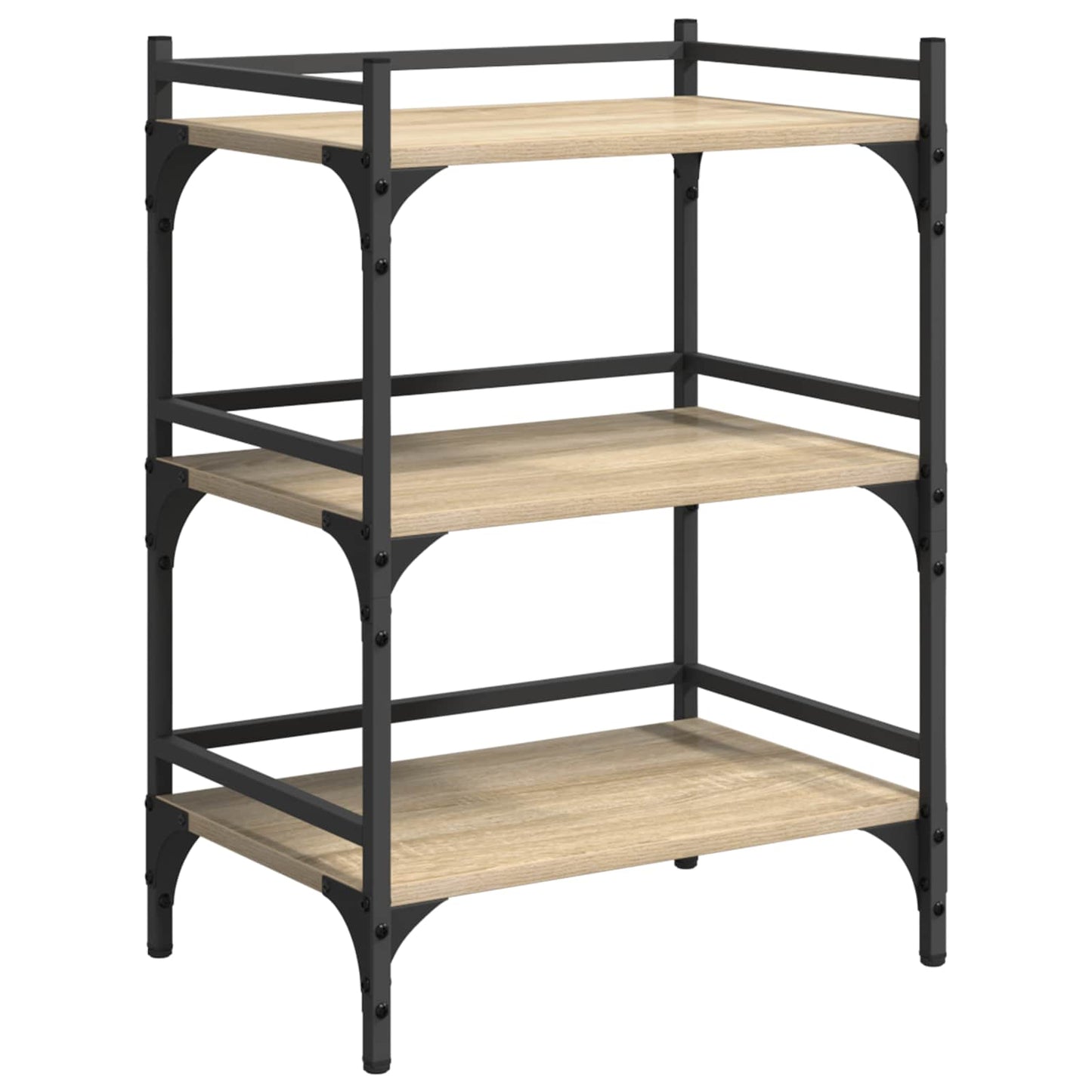 Kitchen Trolley Sonoma Oak 50 x 35 x 75.5 cm Engineered Wood